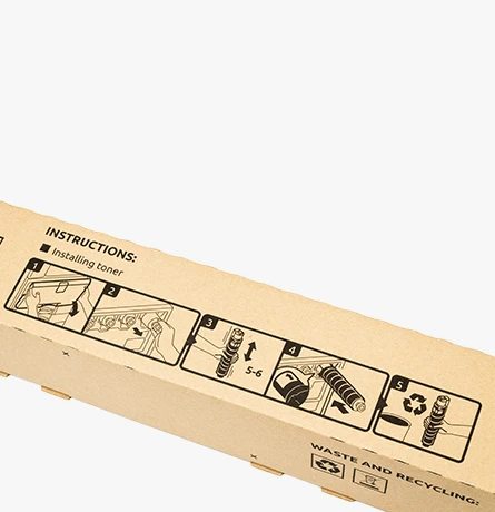 instrukcja nadruk własny sposób wymiany toneru tuba fasonowa z personalizowanym nadrukiem 