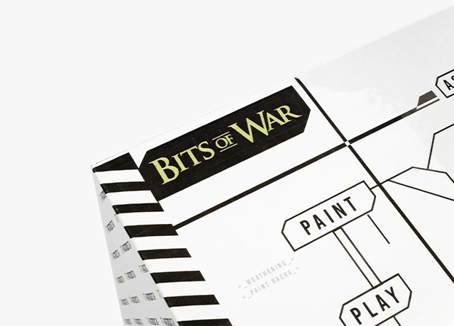 bits of war experience nadruk grafika na opakowaniu inspiracja