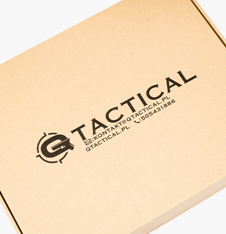 profesjonalne opakowanie fasonowe z nadrukiem, które podkreśla wysoką jakość produktów taktycznych